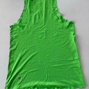lululemon athletica Bright Green Men's Tank Top